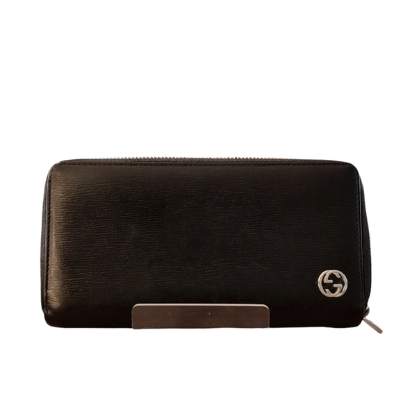 Gucci Handbags - Gucci Black Long Wallet